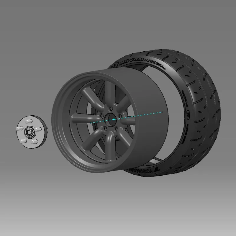 Liberty★Walk RZ34 Update: Wheels and brakes 2