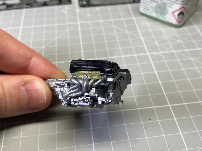 Lexus LFA Update #2. Test fitting and getting familiar with the kit 2