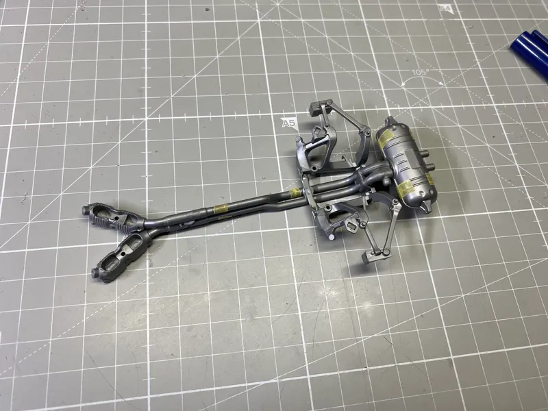 Lexus LFA Update #2. Test fitting and getting familiar with the kit 4