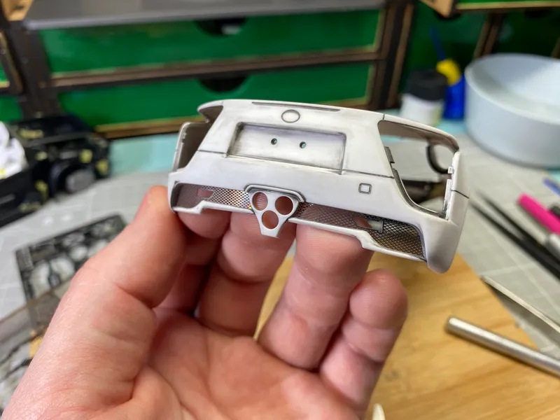 Lexus LFA Update #3 - Test Fitting Body Parts 2