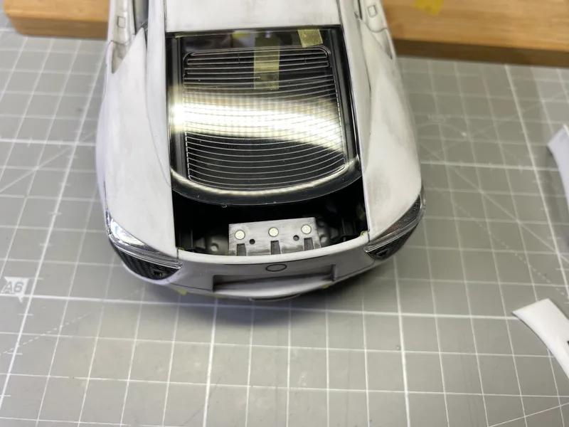 Lexus LFA Update #3 - Test Fitting Body Parts 8