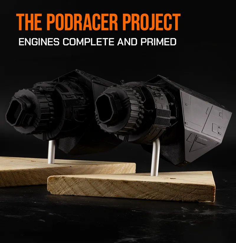 The Outer Rim Workshop: Engines complete and primed 1