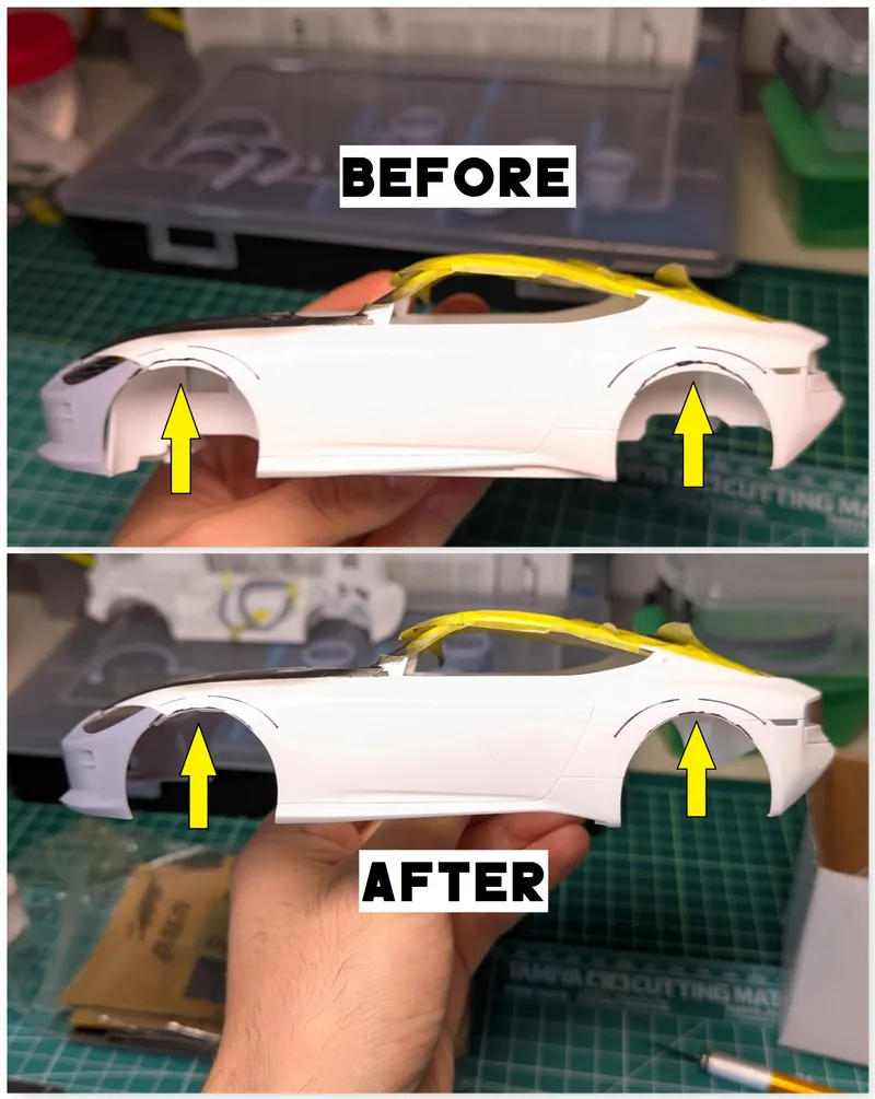 Liberty★Walk RZ34 Update #7: Lowering the suspension 1