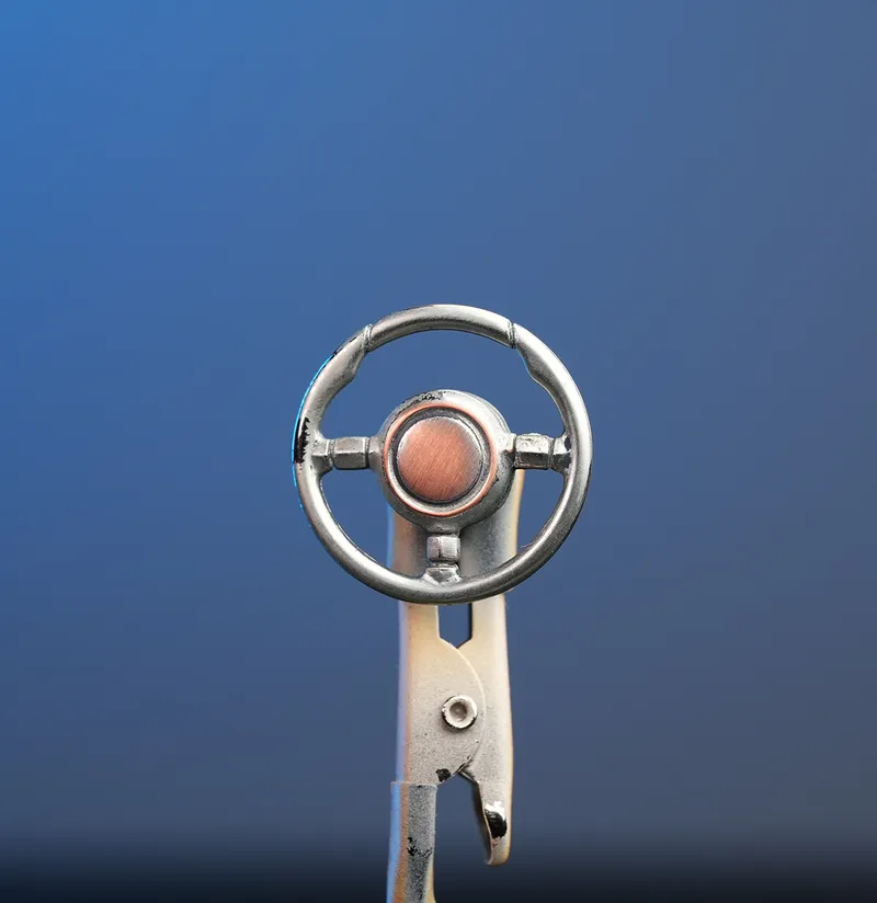 Original Steering Wheel Restored 1