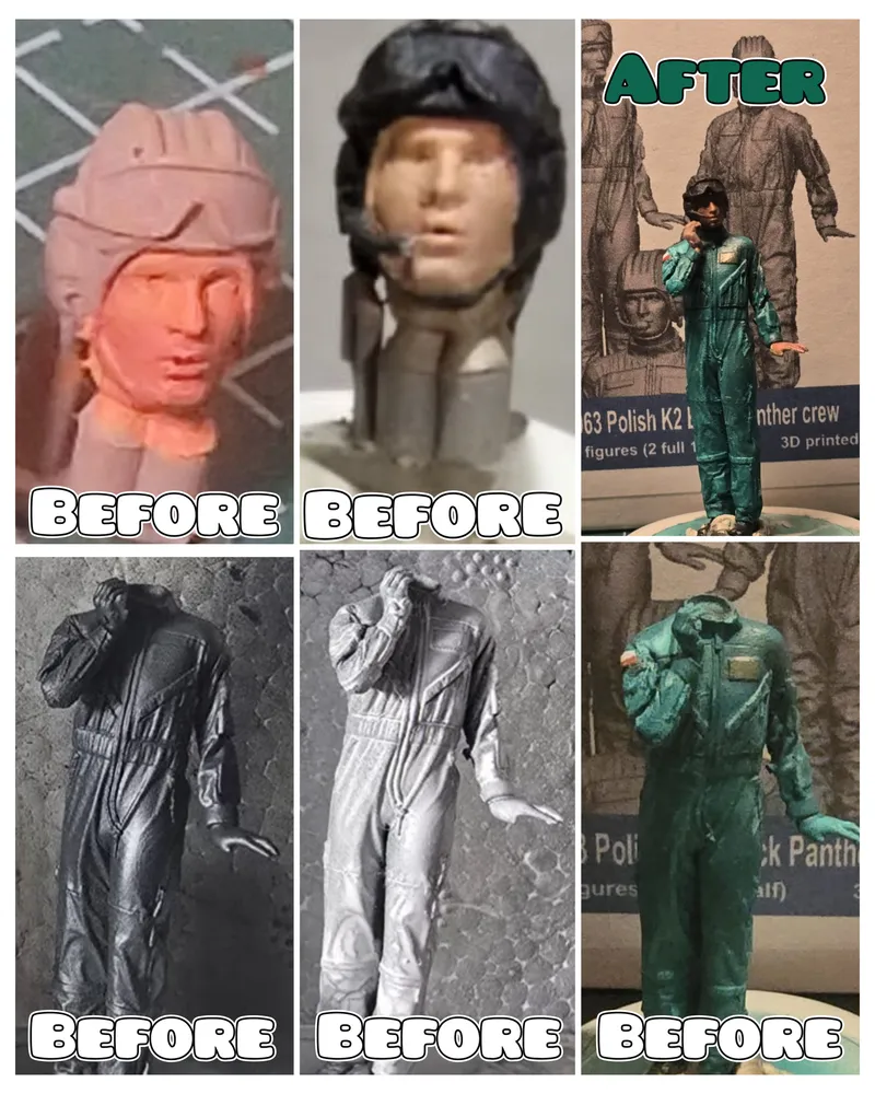 Commander Figure Assembly & Painting 🎨🪖🖌 1