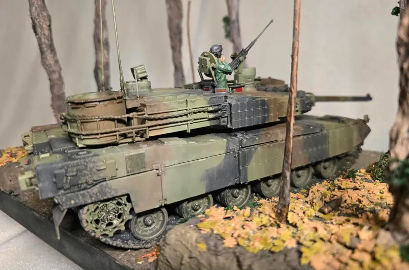 GWCC 2026 Final post: Polish K2 Black Panther Woodland Diorama, early autumn 🍂 4