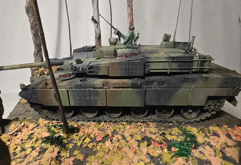 GWCC 2026 Final post: Polish K2 Black Panther Woodland Diorama, early autumn 🍂 3