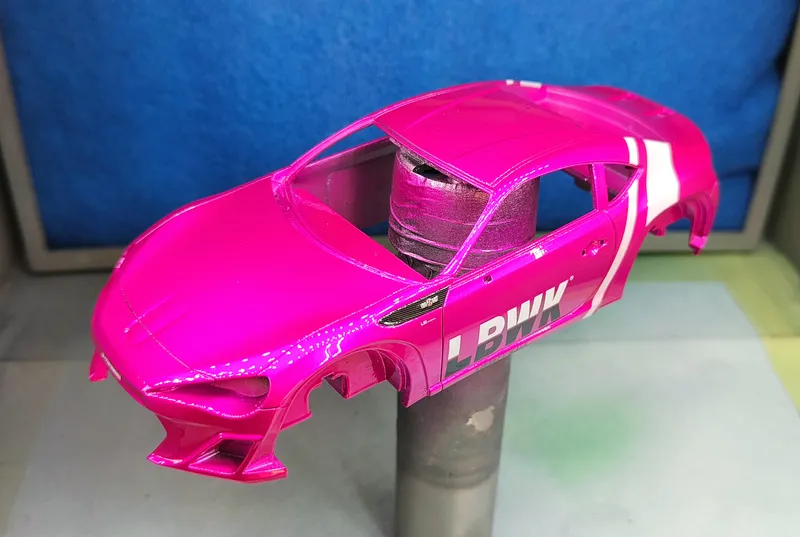 #8 - Decals applied and Clear-Coated 1