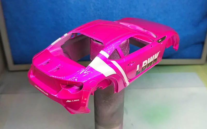 #8 - Decals applied and Clear-Coated 2