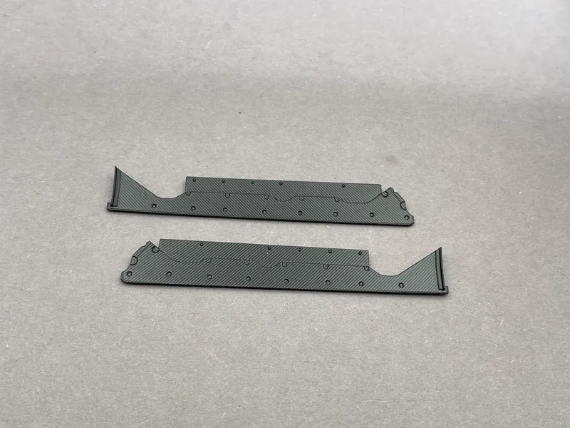 Update #10. Underbody carbon fiber parts 3