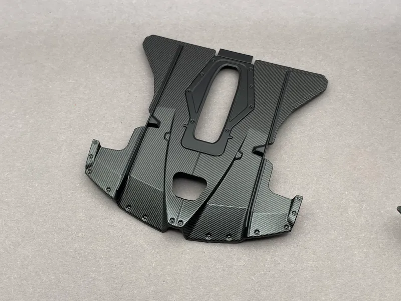 Update #10. Underbody carbon fiber parts 4
