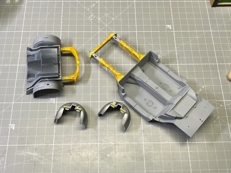 Udpate #11. Monocoque parts 2