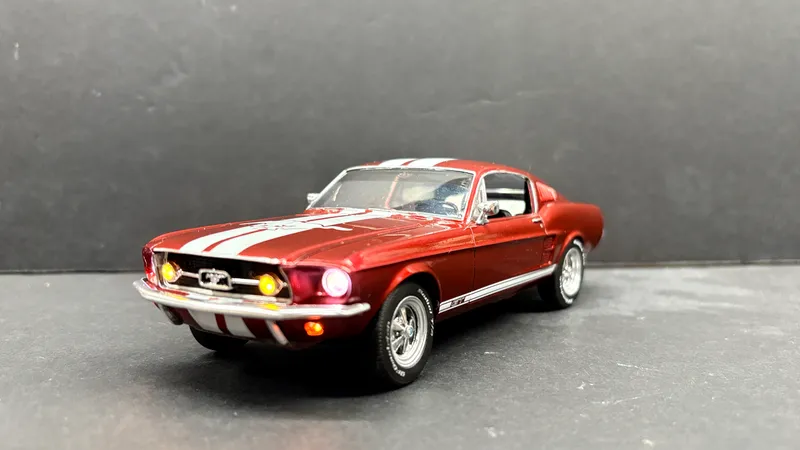 GrandpaMark's Hobbies official GWCC AMT 67 Mustang GT Fastback "Pony Up" Final Submission 3