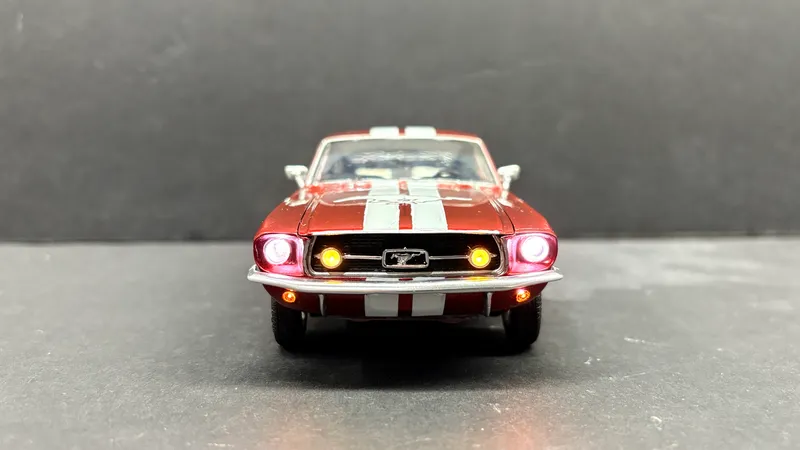 GrandpaMark's Hobbies official GWCC AMT 67 Mustang GT Fastback "Pony Up" Final Submission 4