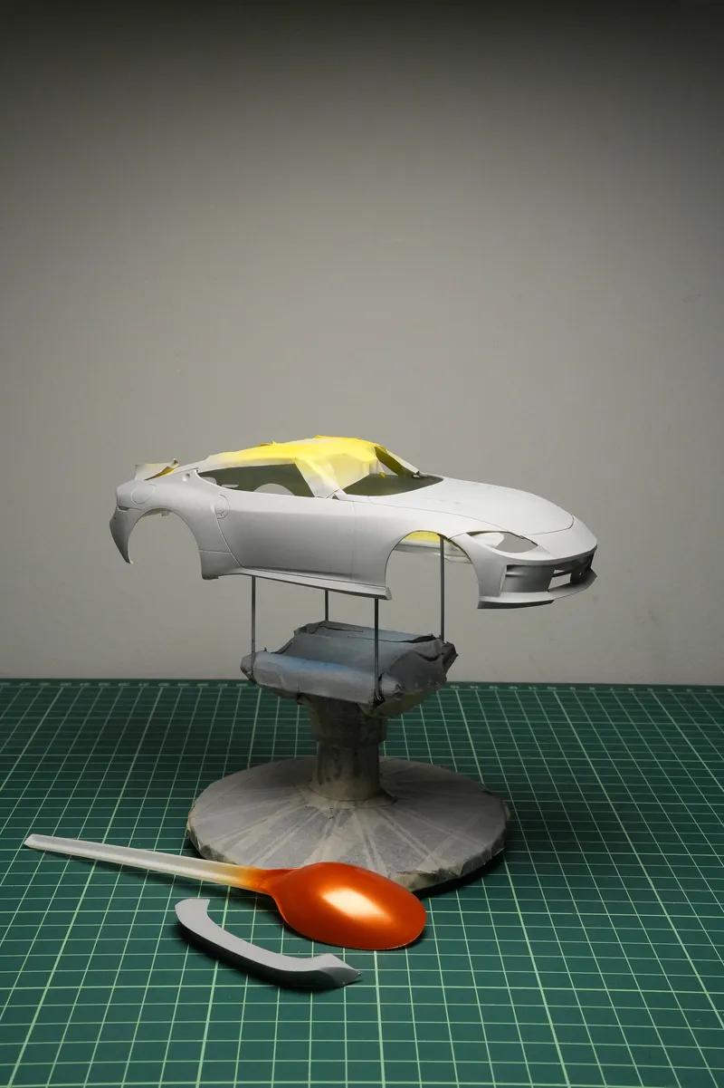 Liberty★Walk RZ34 Update #8: COLOR SELECTION and Body Prep 3