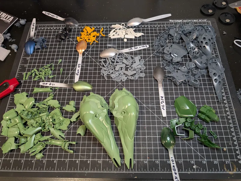 Week 5 - Painting prep work 1
