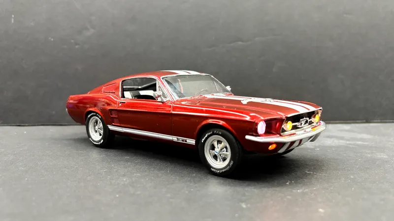 GrandpaMark's Hobbies official GWCC AMT 67 Mustang GT Fastback "Pony Up" Final Submission 5