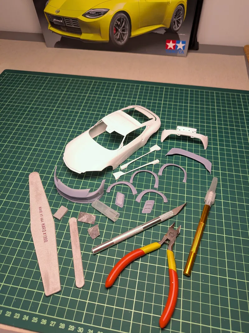 400Z Liberty Walk - Update #3: 3D Printing the Body kit 4