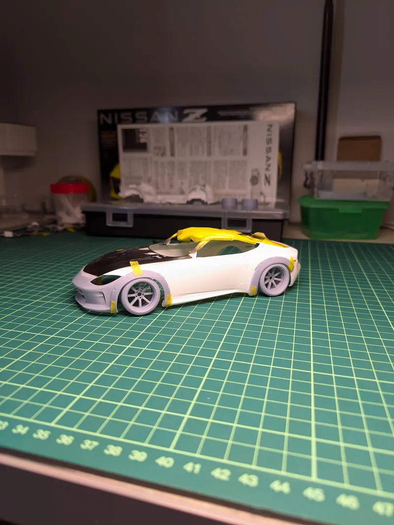 Liberty★Walk RZ34 Update #7: Lowering the suspension 4