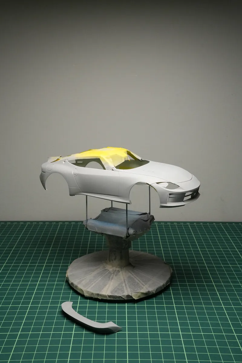 Liberty★Walk RZ34 Update #8: COLOR SELECTION and Body Prep 4