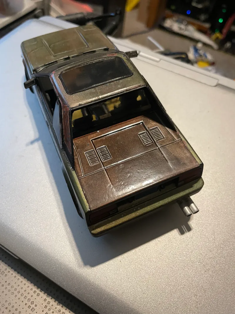 Second dry fit on NO GARAGE QUEEN 10