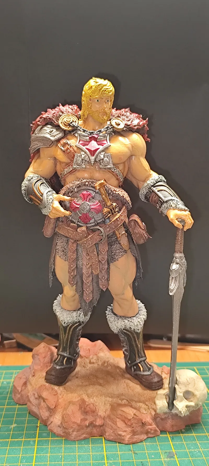 By the Power of Grayskull! My first trip to the painting contest: He-Man - Veteran Edition 1