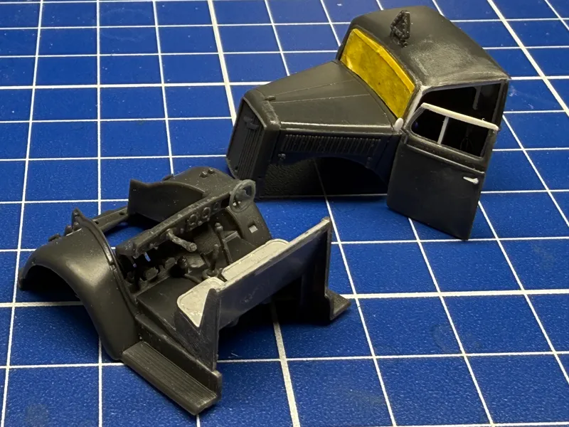 Truck cab construction 1
