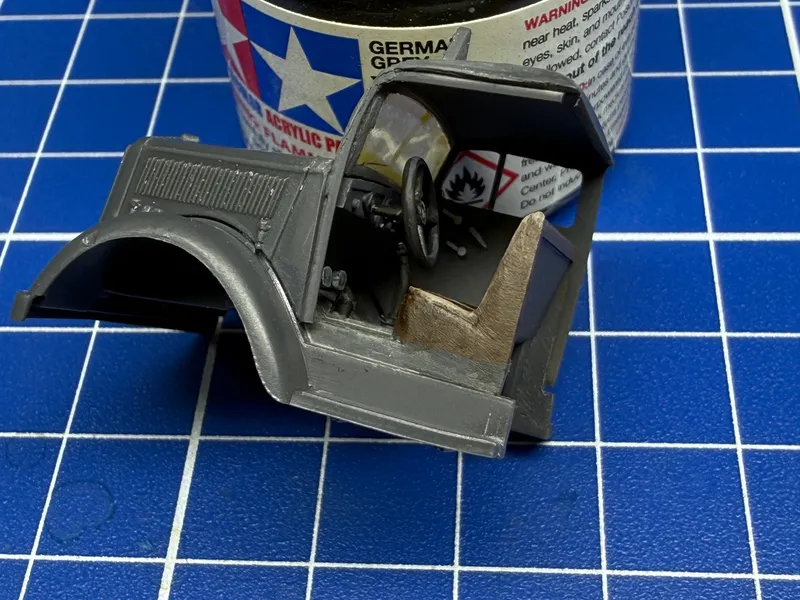 Painting Cab Truck 4