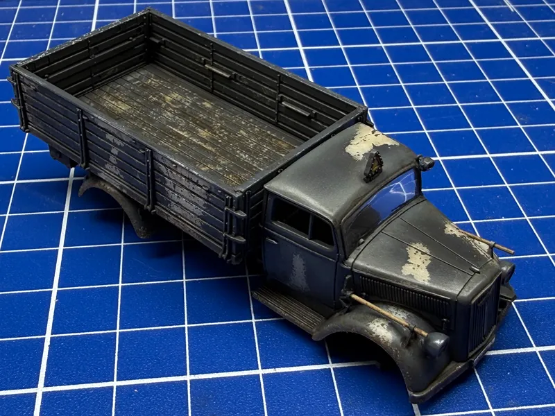 Starting the weathering process 2
