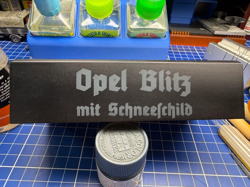 Base with title