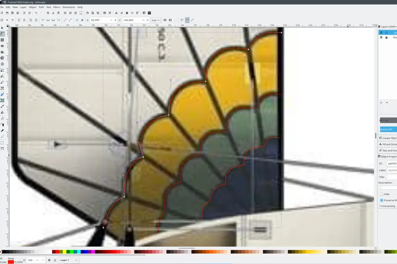 Masking on the wings 1