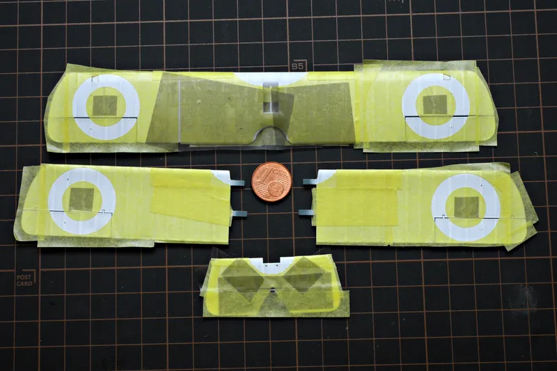 Masking on the wings 6