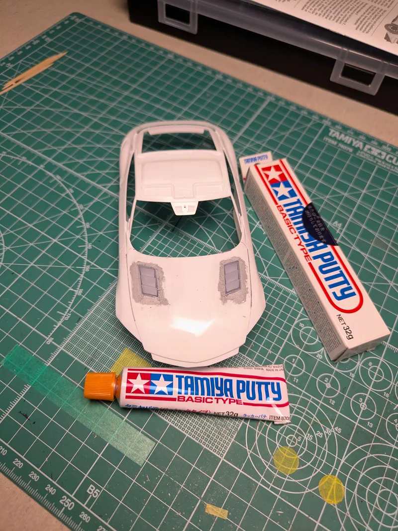 Liberty★Walk RZ34 Update #4: Making the hood vents 4