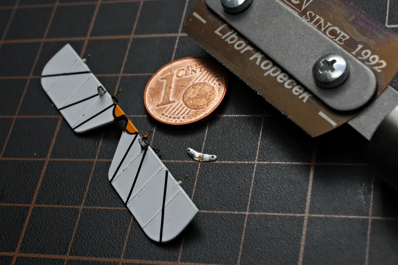 Tailplane and rudder 5