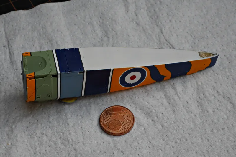 A colorful fuselage 8