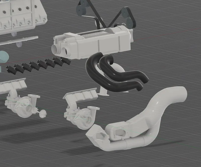W16 Engine: Digital Work Complete 2