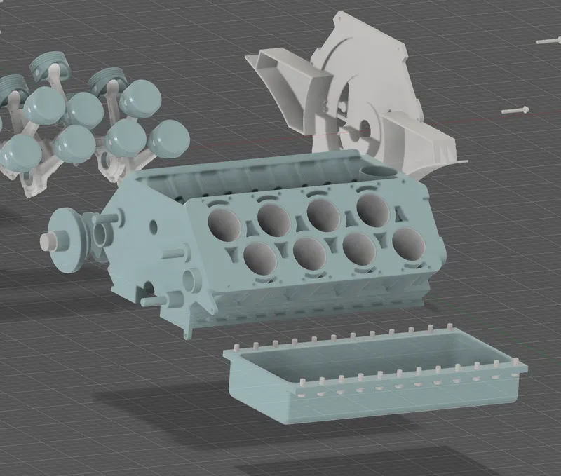 W16 Engine: Digital Work Complete 4