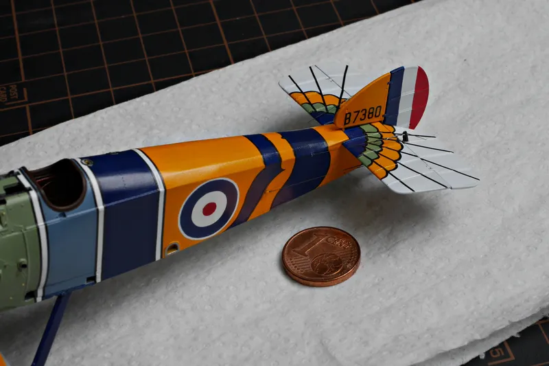 Work on the tail 5
