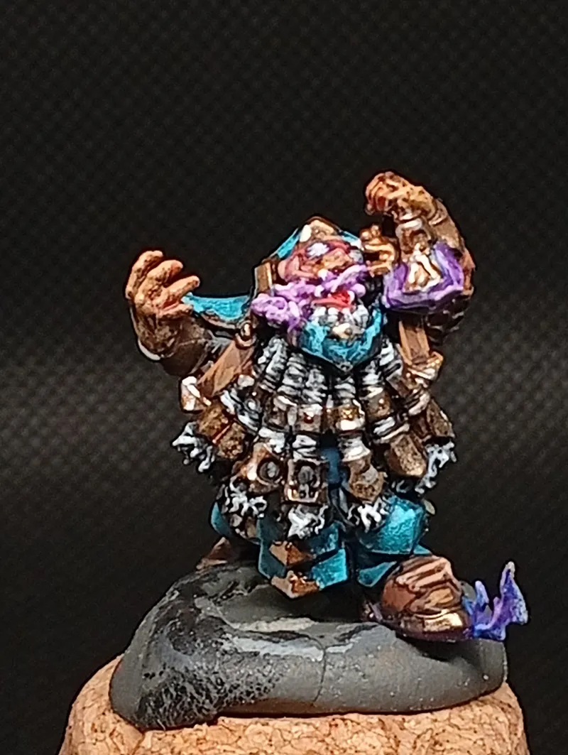 Chaos Dwarf Flamesmith – Work in Progress