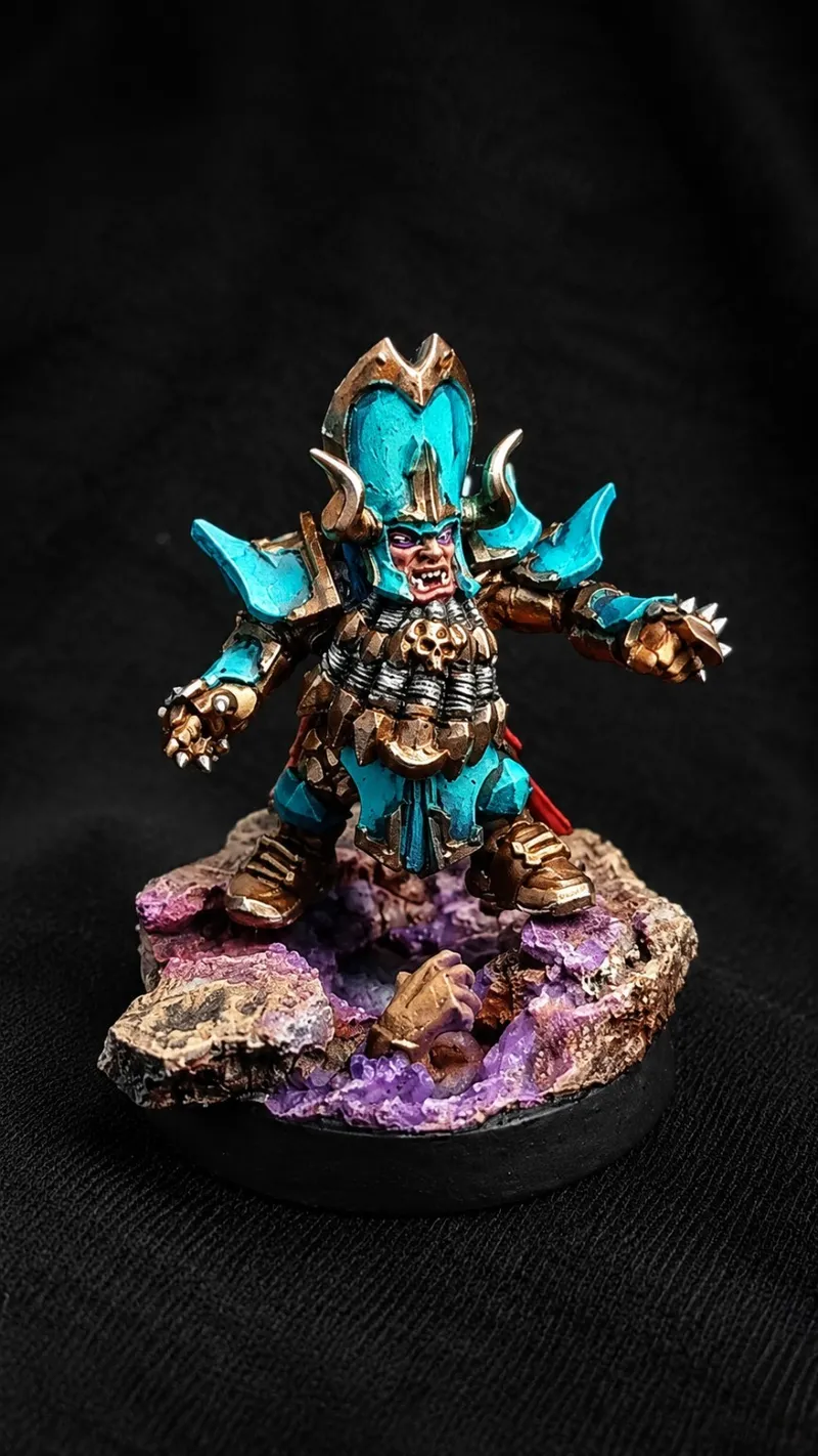 Chaos Dwarf Captain - The Zharr - Naggrund Ziggurats